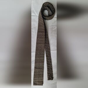 Vintage 1950s Selecman's Men's Squared Necktie Hand Tailored, Chicago, 100% Silk